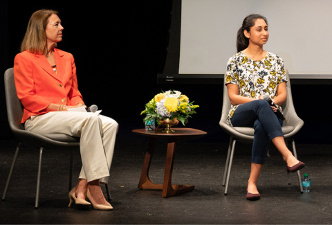 Panel discussion hosted by Beth Cabrera