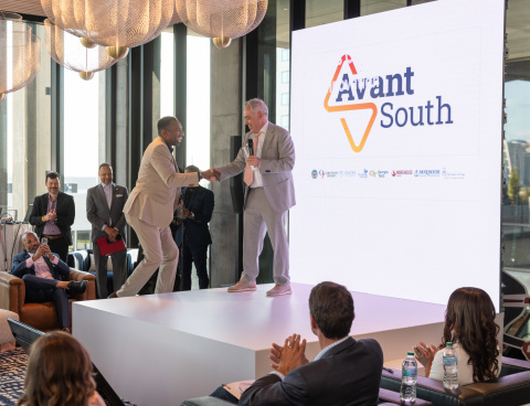 President Cabrera and Mayor Andre Dickens Avant South