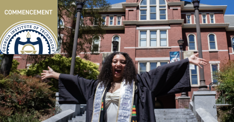 Courtney Curtis Commencement Photo
