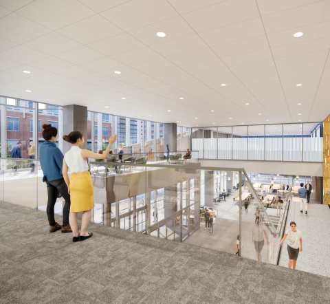 Interior of Tech Square Phase 3