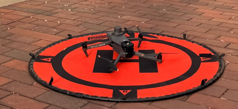 Image of drone used at Lyman Hall