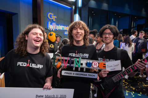 PedalSwap holds second-place prize at 2026 InVenture Prize competition.