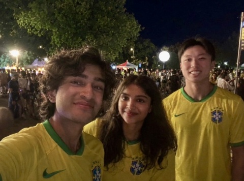 DoorTix founders attended the World Cup.