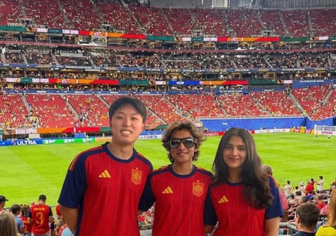 DoorTix founders attended the World Cup.
