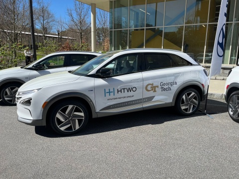 Image of Hyundai solar vehicles