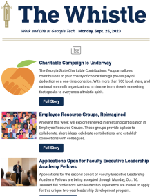 The Whistle - Sept. 25, 2023