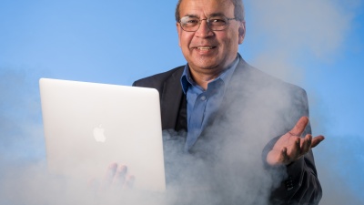 Ashok Goel, professor in the School of Interactive Computing, is one of a handful of professors in the country who is able to work with IBM’s Watson computer system. Students in his Computational Creativity course will collaborate with Watson via the cloud throughout the spring semester. 