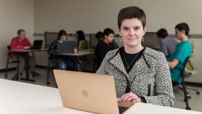 Cassie Mitchell, assistant professor in the Wallace H. Coulter Department of Biomedical Engineering at Georgia Tech and Emory University.