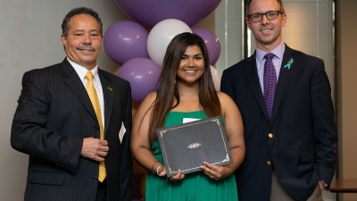 Archie Ervin, Amy Azad, and Steven Girardot
