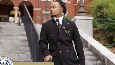 Georgia Tech graduate Brendon Banks