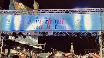 The Atlanta Christkindl Market in Buckhead. 
