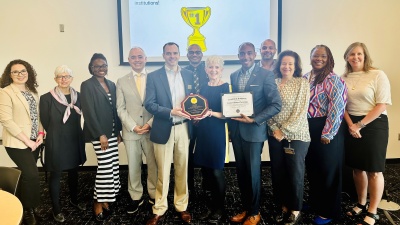 Charitable Campaign Team With President Cabrera