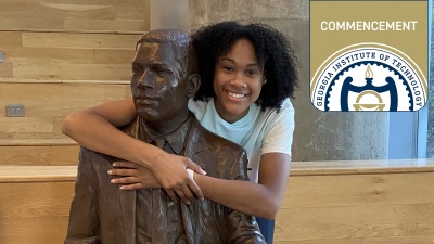 Deanna Yancey With 'The First Graduate'