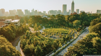The Georgia Tech EcoCommons (Photo by Nick Hubbard)