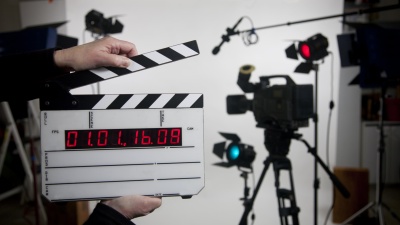 Filming on Georgia Tech's Campus
