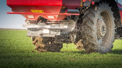 Tractor Fertilizer stock