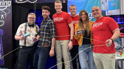 ZipString Founders at Spielwarenmesse 