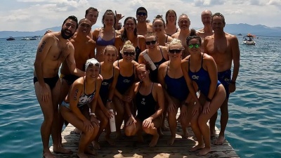 Georgia Tech's Trans Tahoe Swimmers Group Photo