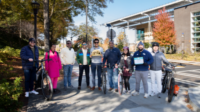 Georgia Tech Winning Biketober Team