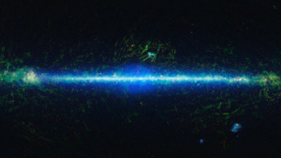  WISE, NEOWISE’s predecessor mission, imaged the entire sky in the mid-infrared range. NASA/JPL/Caltech/UCLA