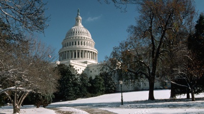 U.S. Capitol in Winter