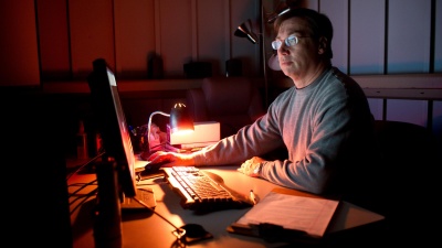 James Sowell, director of the Georgia Tech Observatory. Photo: Rob Felt