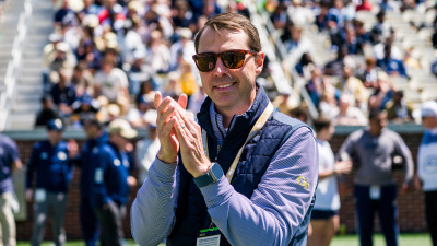 J Batt at Georgia Tech's Spring Football Game