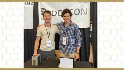 Deleon cofounders from left to right, Chad Pozarycki and José Andrade.