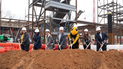 Curran Street Residence Hall Groundbreaking