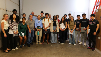 Student participants in the Energy Solutions VIP course.