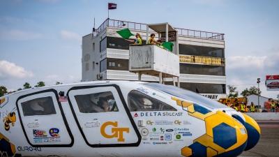 Georgia Tech Solar Racing vehicle