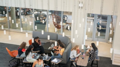 Students in Library