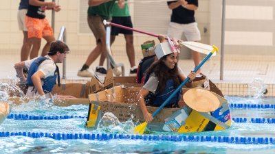 Cardboard Boat Race