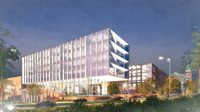 Proposed rendering of new Aerospace Engineering Building