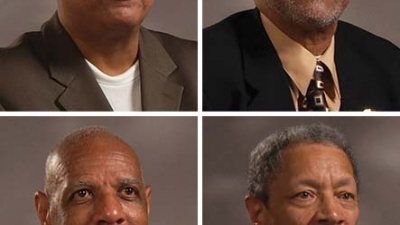 Clockwise (from top left): Ford C. Greene, Ralph A. Long Jr., Ronald L. Yancey, and Lawrence M. Williams.