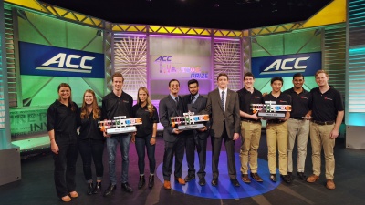 Virginia, Virginia Tech and Georgia Tech were the winners at the 2017 ACC InVenture Prize. Photo: Rob Felt. 