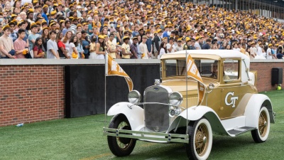 Georgia Tech welcomes students at New Student Convocation in Bobby Dodd Stadium.