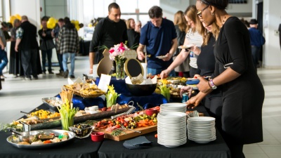 Remember that food is more than fuel (nutrients and calories) — it is also social. Enjoy the time, create memories, and connect with friends and family.