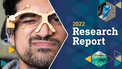 Graphic header for 2022 Georgia Tech Research Report
