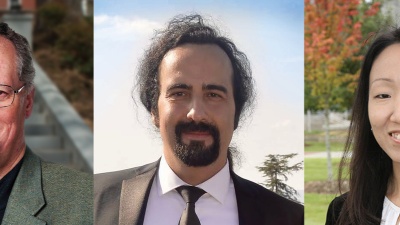 Randall Engle, professor in the School of Psychology;&nbsp;Alper Erturk, Carl Ring Family Chair and professor in the George W. Woodruff School of Mechanical Engineering; and Yuhang Hu, associate professor in the Woodruff School and the School of Chemical and Biomolecular Engineering
