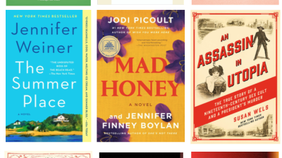 Book jackets for What to Read, Summer 2023
