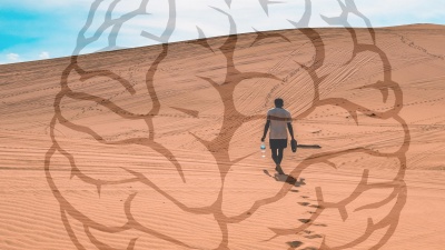 Illustration for dehydration fMRI study. Free sources: Getdrawings.com and Remi Yuan on Unsplash