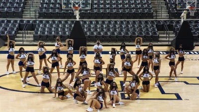 The Goldrush Dance Team's 2020-2021 squad.