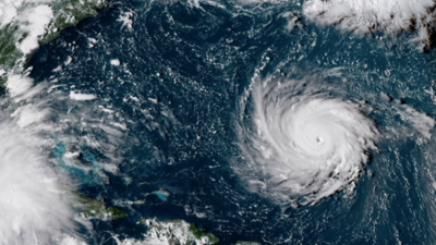 Hurricane Florence Satellite Image, Sept. 10, 2018. Courtesy of NOAA