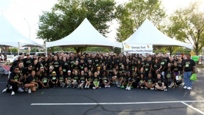 Last year’s Georgia Tech Kaiser Permanente Corporate Run/Walk team.