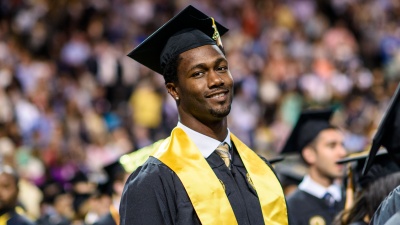 Football player Michael Johnson graduated in 2015.