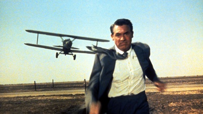 Alfred Hitchcock's "North by Northwest" was one of several movie clips participants watched during the study. Credit: MGM