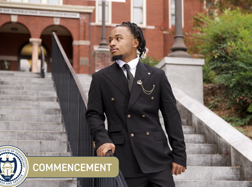 Georgia Tech graduate Brendon Banks