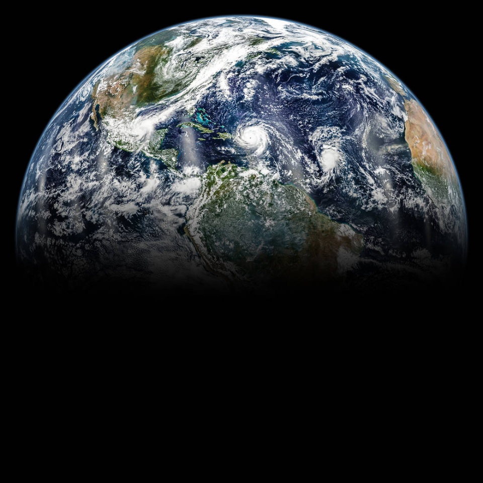 Earth (Credit: NASA/Joshua Stevens)