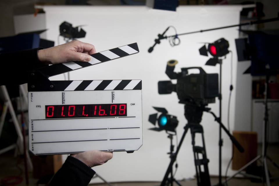 Filming on Georgia Tech's Campus